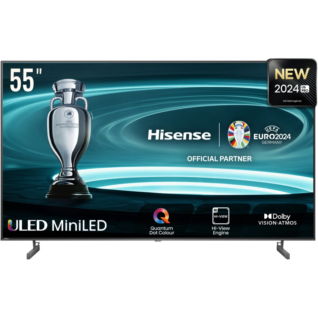 Hisense 55\ U6N-Pro Digital LED Smart 4K TV"