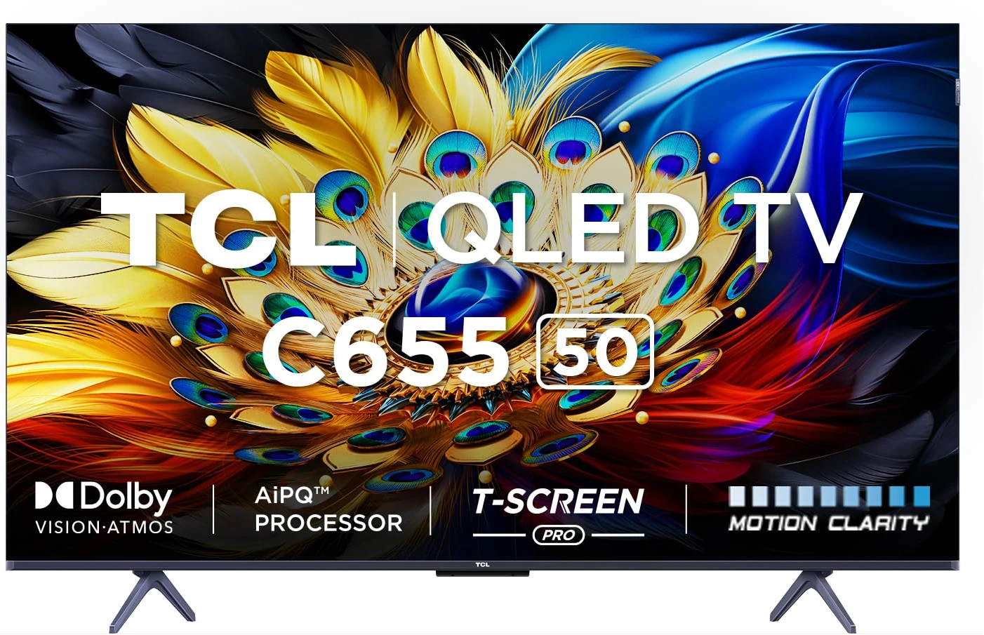 50" Smart Google TV 4K QuantumDot QLED"