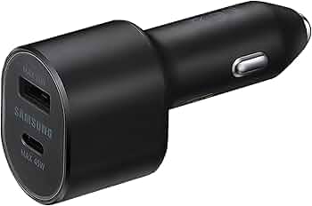 Samsung 25W+15W Super Fast Car Charger