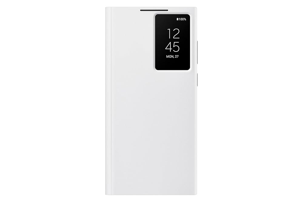 Smart View Case for S22 Ultra (White)