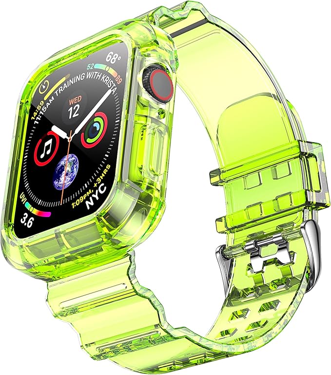 GREEN Bello Crystal Metal Strap 38/40/41mm - Black