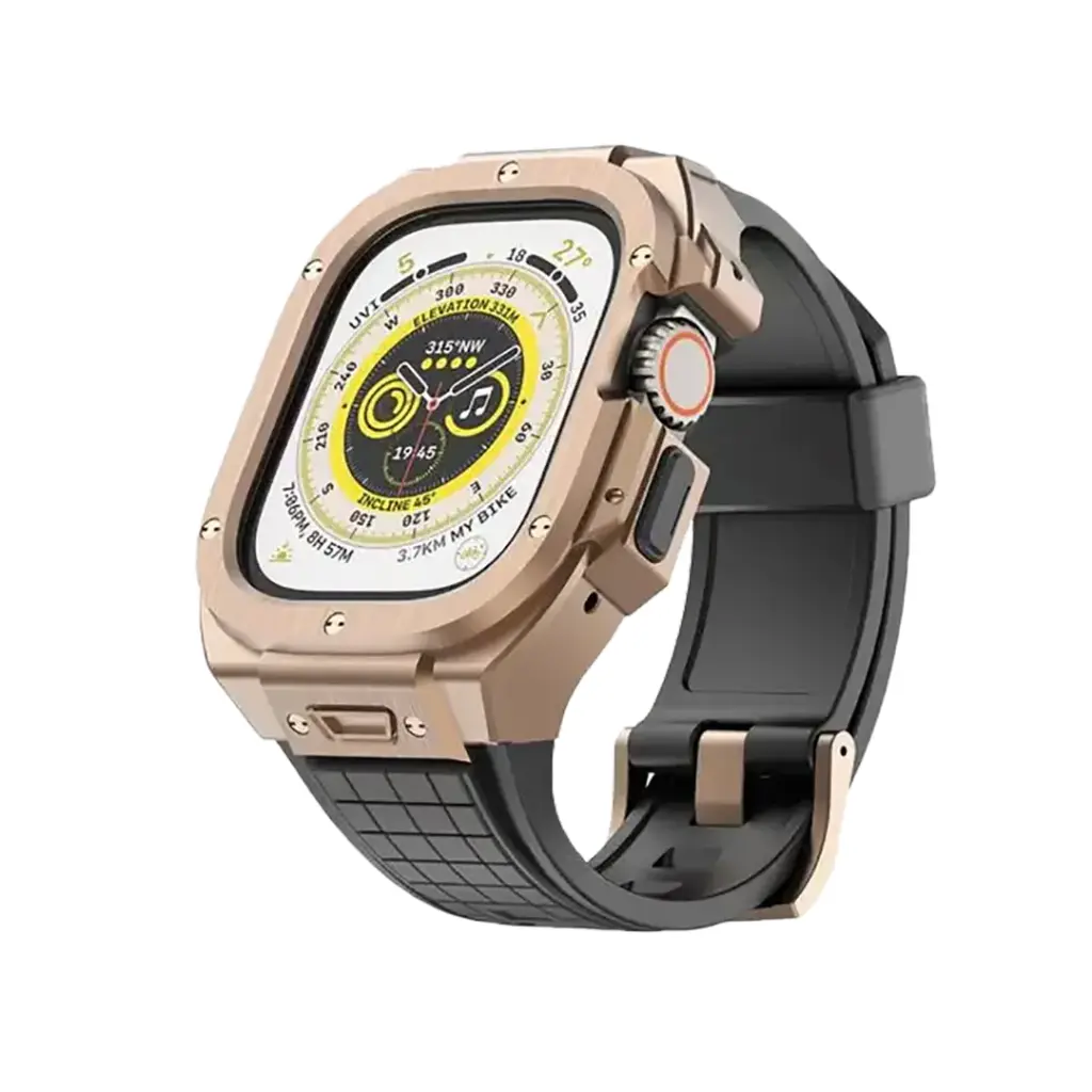 GREEN Styled Ultra Case 49mm - Black/Gold & Black