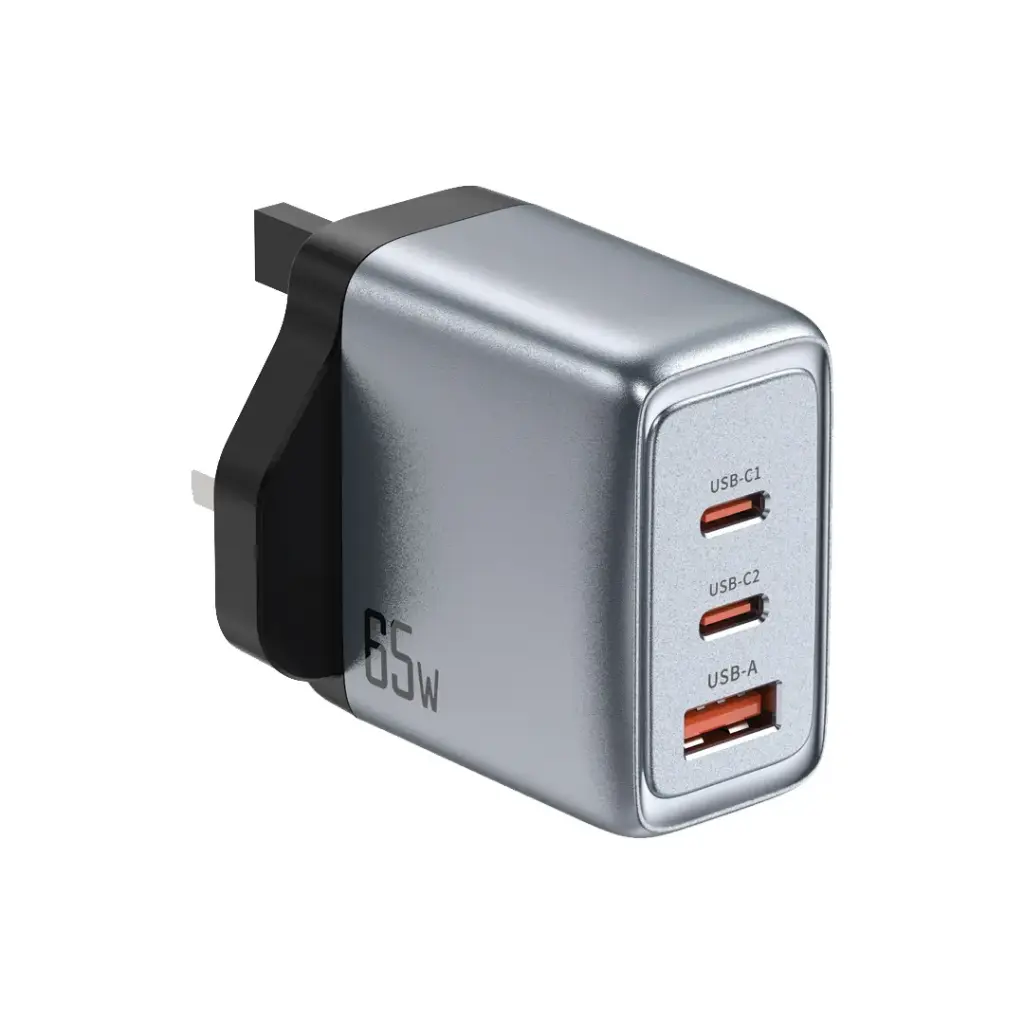 GREEN GaN Adapter 65W (Black)