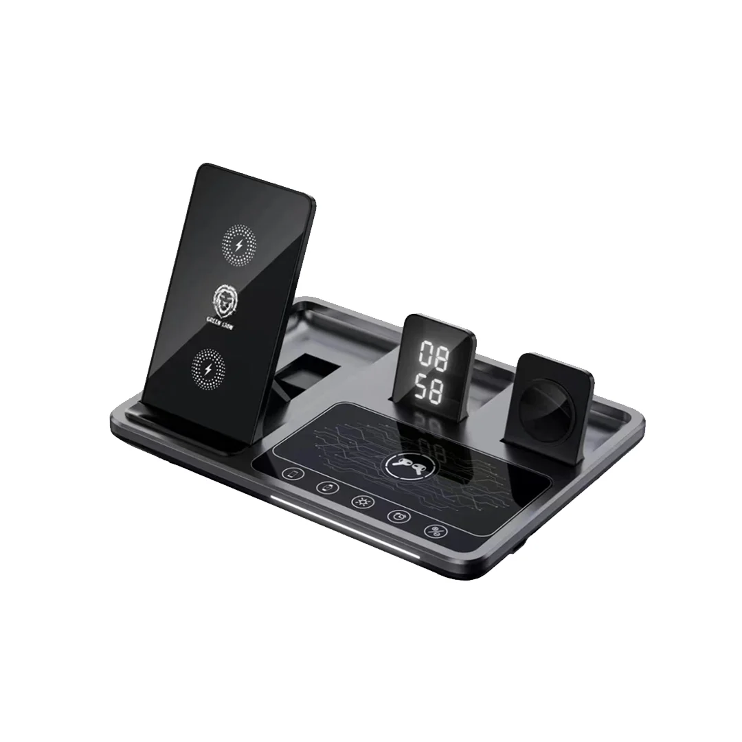 GREEN 4-in-1 Wireless Charging Station