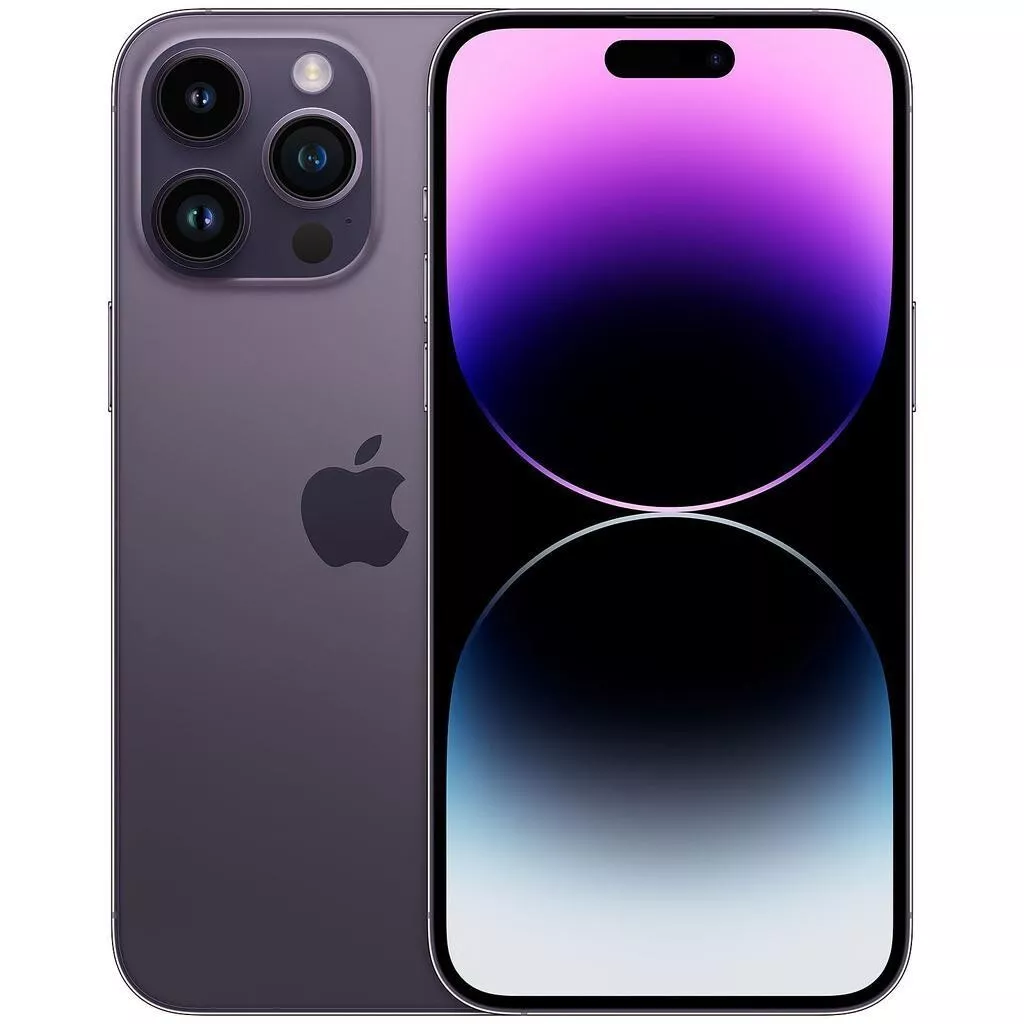 iPhone 14 Pro (128GB) - Purple/Black/Gold