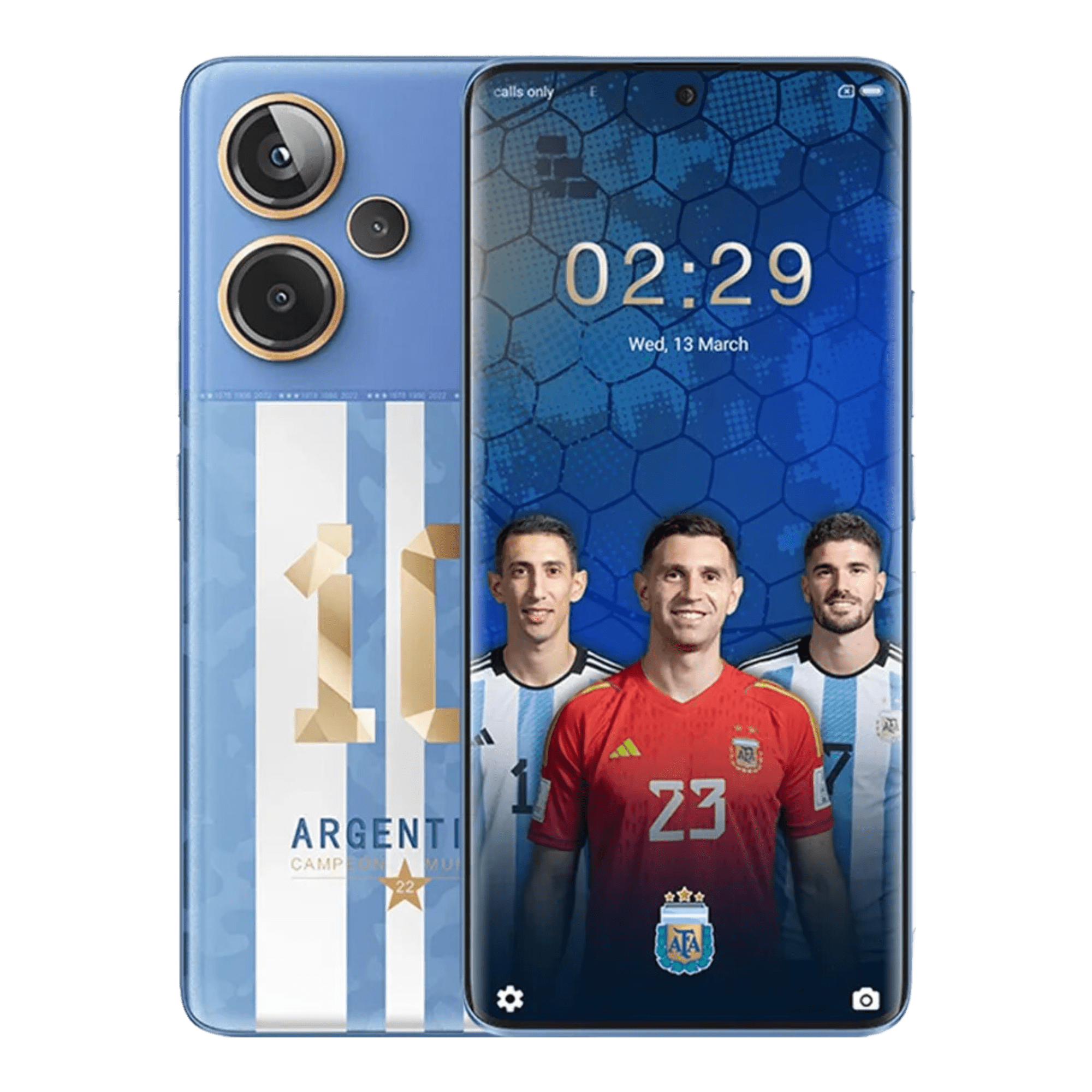 Redmi Note 13 Pro+ 5G (12GB/512GB) Victory Blue World Champions Edition